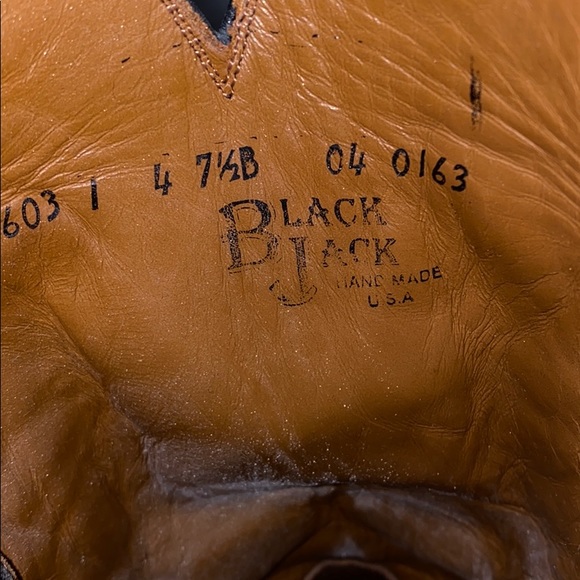 🐴BLACK JACK COWBOY BOOTS 🐴 - Picture 6 of 7